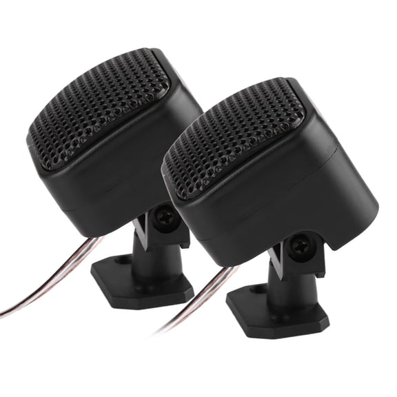 BIMZUC Car Audio Tweeter 500W Super Power Loudspeaker High Efficiency Heavy Bass Small Square Vehicle Music Horn 2 Pack (12.00 x 6.00 x 1.00 inches / 30.5 x 15.2 x 2.5 cm)