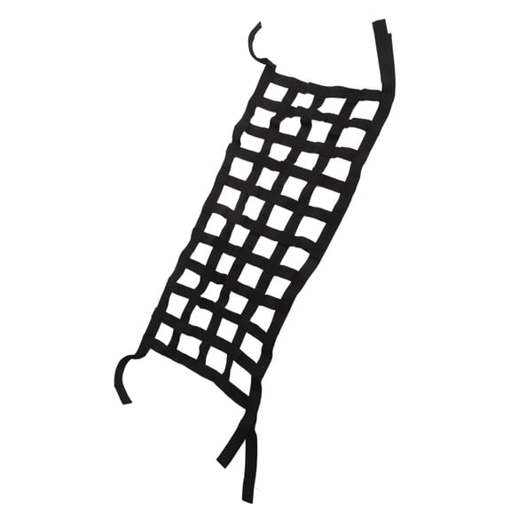 BIMZUC Car Roof Hammock Rear Trunk Mesh Storage Organizer Net Multifunction 61.0x16.9in / 155x43cm Black