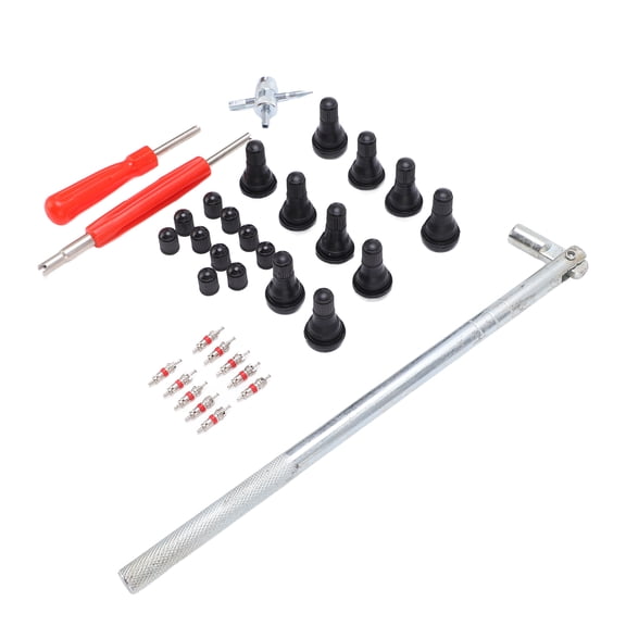 BIMZUC Car Valve Stem Puller Valve Core Remover Installer Tool Tire Repair Kit Automotive Tools Supplies (11.02 inches / 28.0 cm)