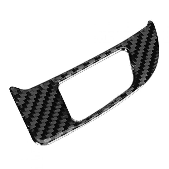 BIMZUC Carbon Fiber Interior Center Control Warning Light Button Trim Decor for Audi Q5 SQ5 8R 09-17