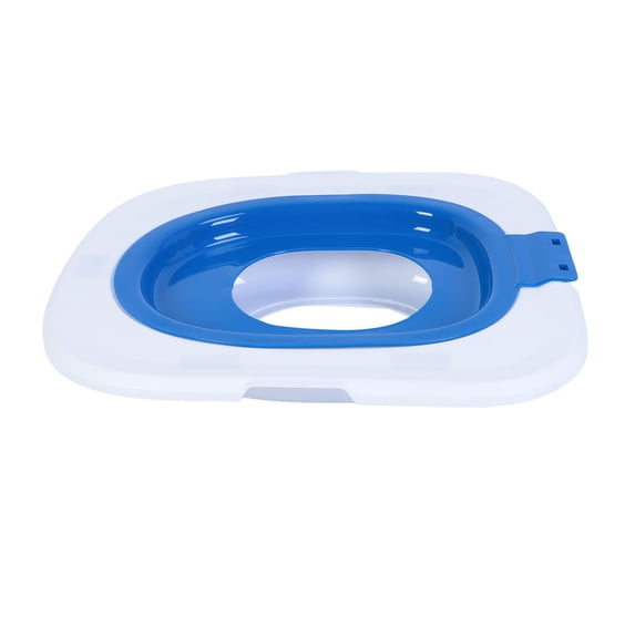 BIMZUC Cat Toilet Training Kit Reusable Pet Seat Trainer Urinal Removable System for Home Shop Blue 16.14 inches / 41 cm Durable Litter Box Alternative Premium Feline Potty Essential