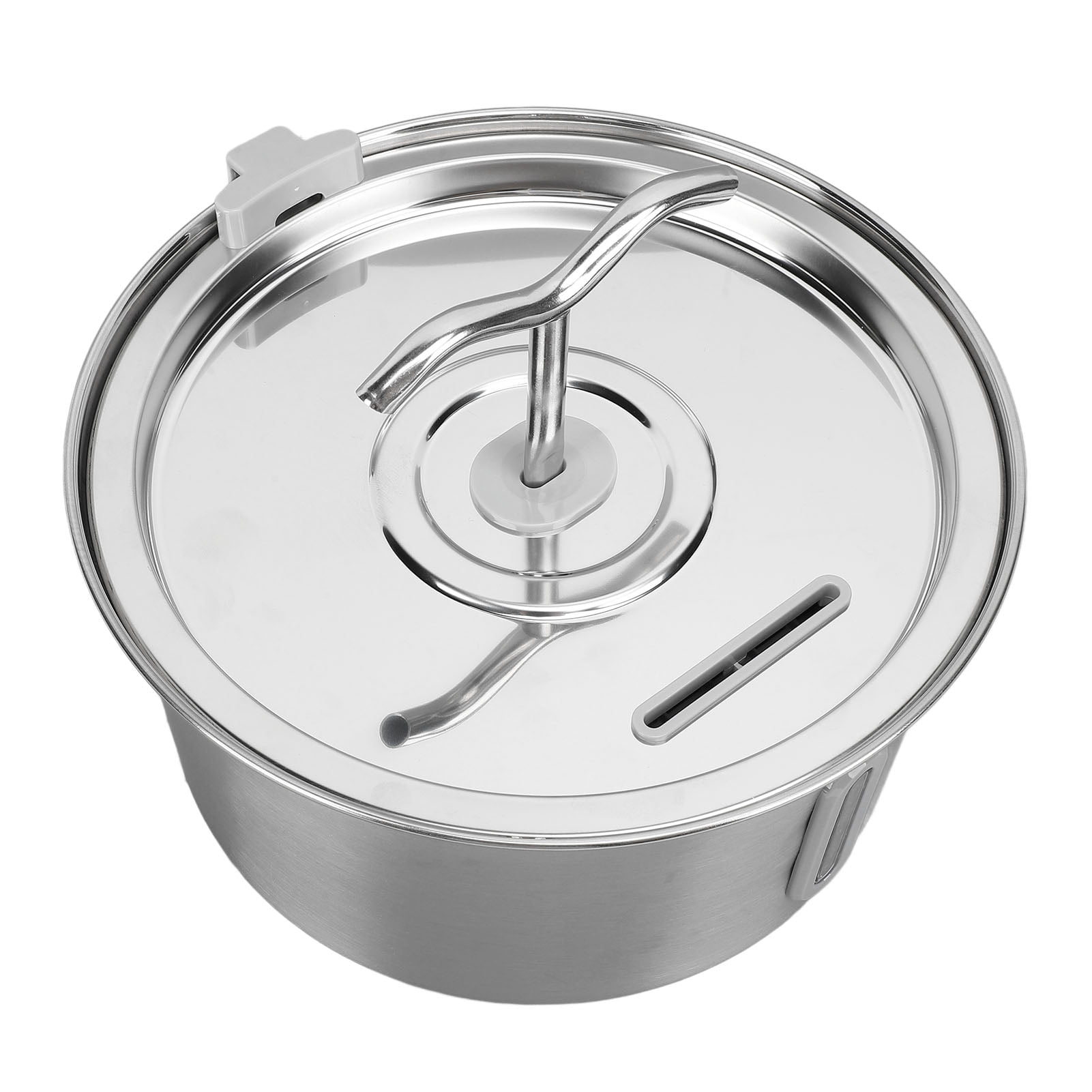 BIMZUC Cat Water Fountain Stainless Steel 3.2L / 108.2 oz Capacity Dog Drinking Fountain Automatic Pet Dispenser Watering Supplies with Ultra-Quiet Pump and Multi-Stage Filtration for Multiple Pets