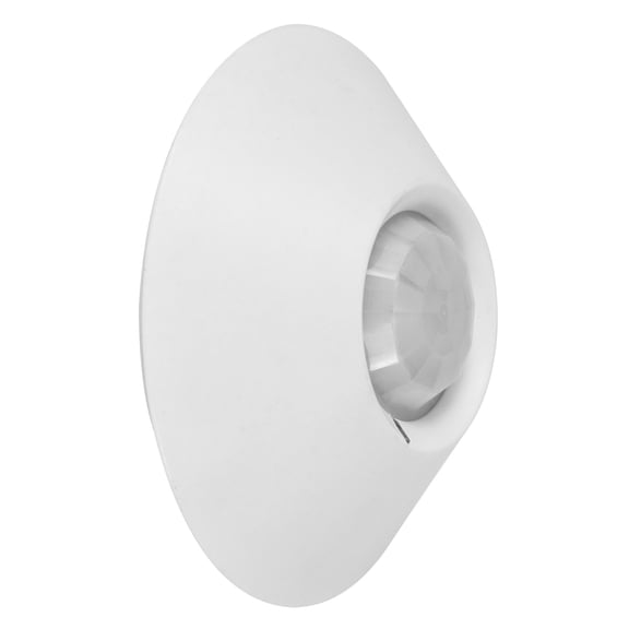 BIMZUC Ceiling Mounted Wired Infrared Motion Detector 360 Degree PIR Alarm Sensor for Home Security System 10.5x10.5cm / 4.1x4.1in