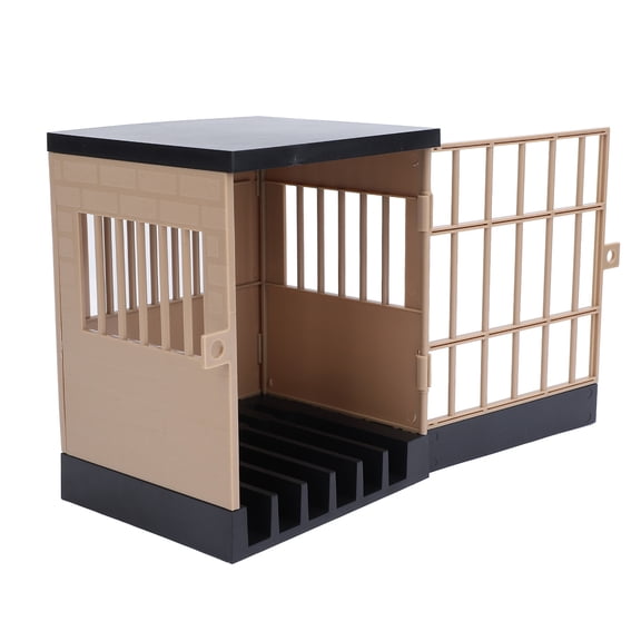 BIMZUC Cell Phone Lock Box with Key, Lockable Mobile Phone Storage Prison, Portable Device for Classroom Family Time Party Focus Management, Khaki (7.48 inches / 19 cm)