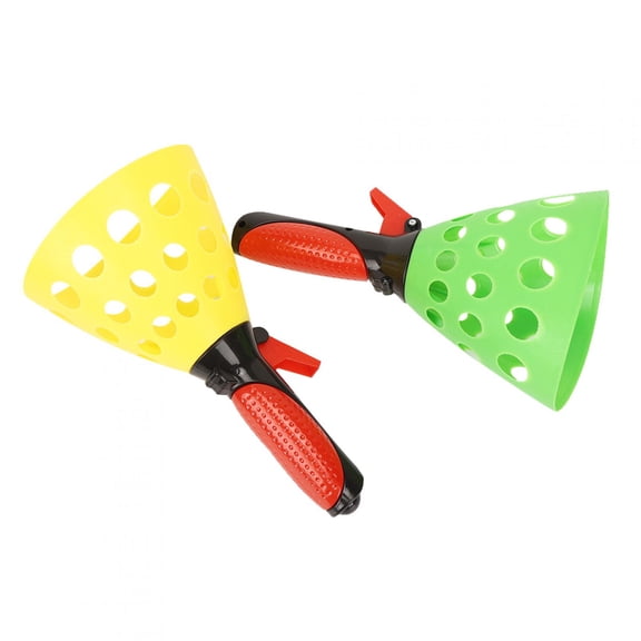 BIMZUC Children Throw and Catching Balls Game Toy Plastic Kids Sports Interactive Toys 9.84 inches / 25 cm Outdoor Throw Catch Game Set For Boys Girls Backyard Play