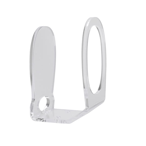 BIMZUC Clear Acrylic Wall Mount Bracket for TP-Link Deco M4 S4 P9 Mesh WiFi System, Sturdy Holder, 2 Pack