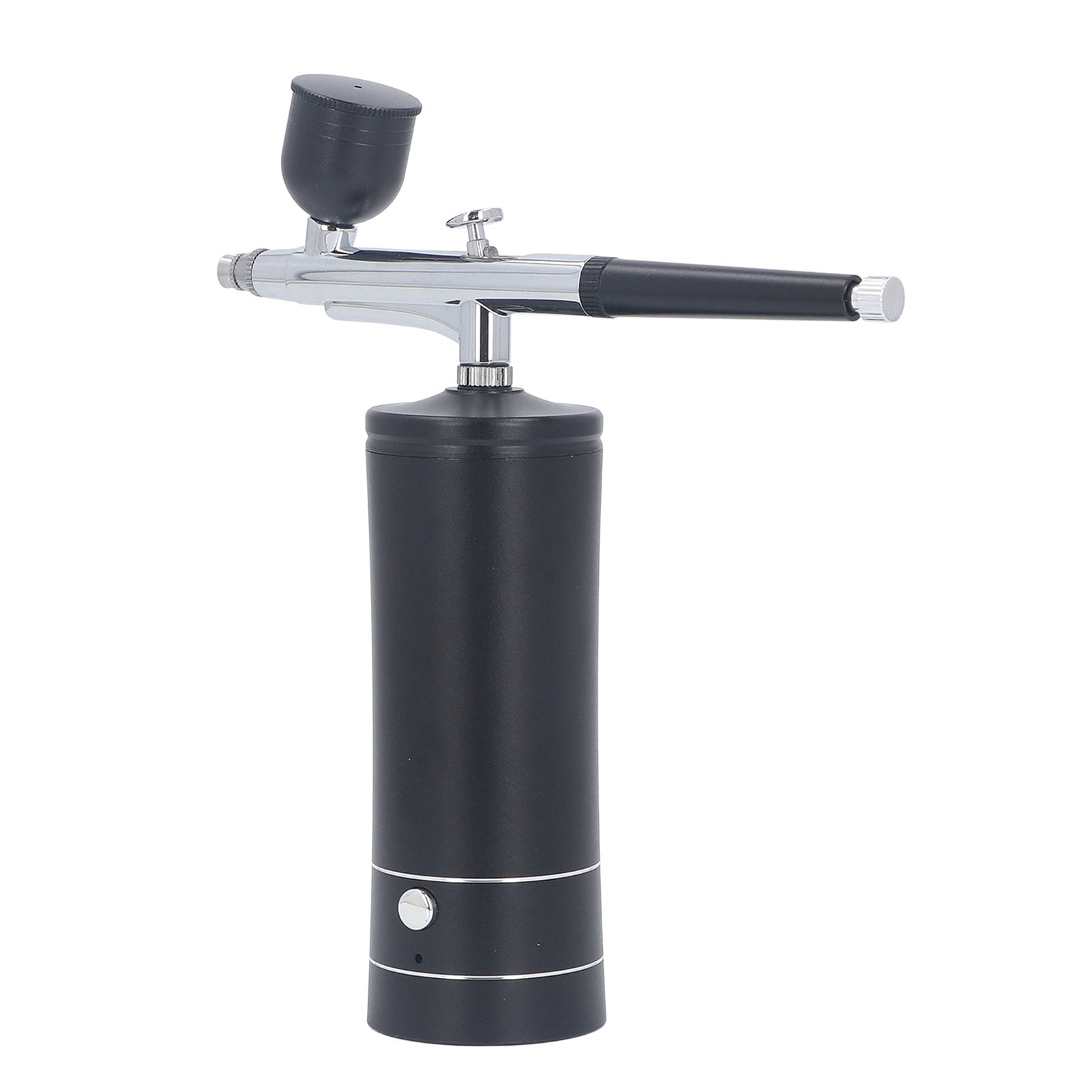 BIMZUC Cordless Airbrush Kit with Compressor, High Pressure 27 PSI Handheld Rechargeable Air Brush Set for Cake Decorating, Nail Art, Model Painting and Makeup (Black / 7.87 inches / 20 cm)