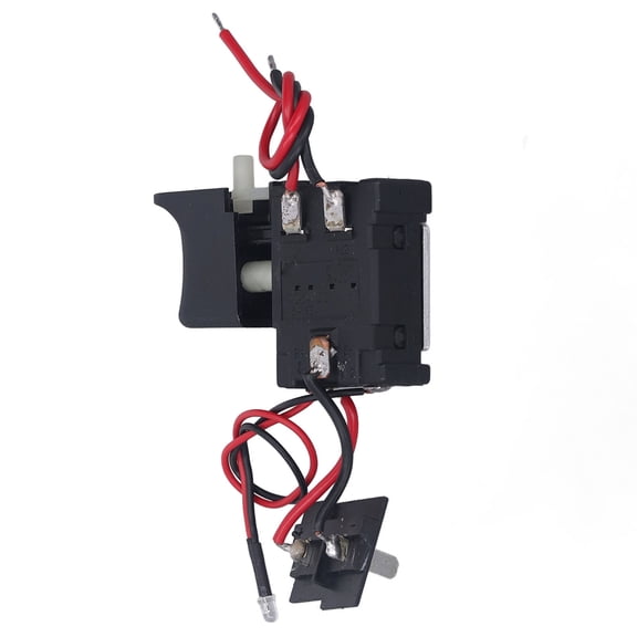BIMZUC Cordless Drill Trigger Switch Replacement Speed Control Trigger Switch CW CCW Adjustable Electric Drill Switch with Light for Da Yi 12V Trigger Drill Machine 7.2-24VDC 16A 6.00 x 4.00 Inches