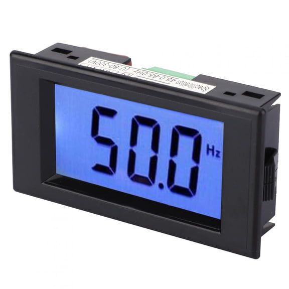 BIMZUC D69-HZ Digital Display Frequency Meter 45.0-65.0Hz AC80-300V Cymometer with LCD Screen[cite: 1]