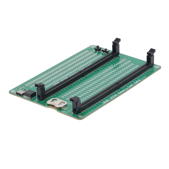 BIMZUC DDR5 Memory Tester Desktop Memory Test Card with LED Indicator for Computer R DIMM U DIMM (7.48 inches / 19 cm)