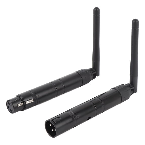 BIMZUC DJ 2.4G Wireless Transmitter and Receiver Digital Multiplex 512 400M Distance Wireless Light Controller for Stage Party Light US Plug (5.9 inches / 15 cm)