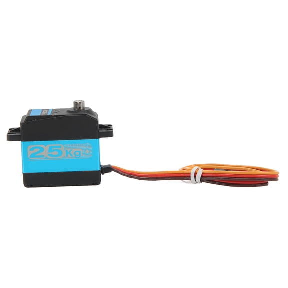 BIMZUC DS3225SG 25KG Coreless Servo Blue Digital Waterproof High Accuracy Potentiometers RC Vehicle Metal Gear (1.57 in / 40 mm)