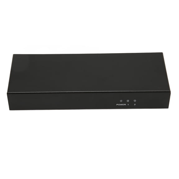 BIMZUC DVI Splitter 1 in 2 Out Support 30 36bit Color 4K Lossless Transmission Dual Monitors Distribution Duplicator 100-240V US Plug Video Adapter Display Screen 8.26 inches / 21 cm [cite: 12, 22]