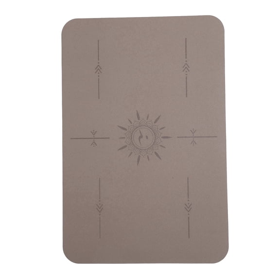 BIMZUC Dark Brown Sewing Machine Muffling Mat Reduce Vibrations Movement Slipping PU Rubber Pad Universal Fit Base 15.7 x 23.6 Inches Noise Reduction Craft Table Protector Accessory