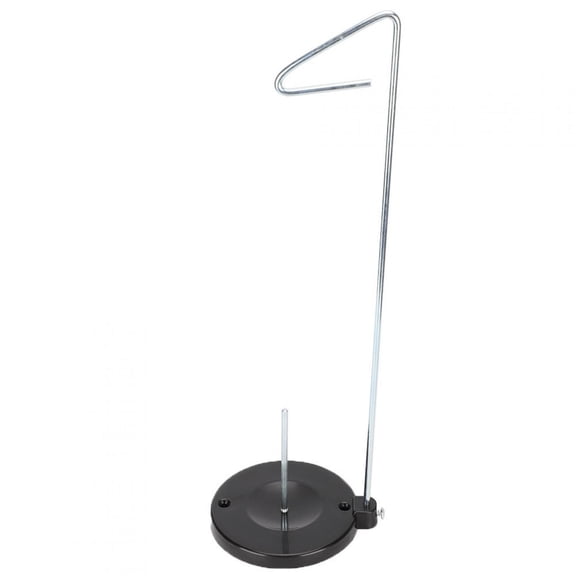 BIMZUC Deluxe Thread Stand Spool Holder for Household Sewing Machines, Heavy Base Single Iron Wire Pagoda-Shaped Metal Spool Rack Organizer, 16.5 inches / 41.9 cm Tall Support Stand