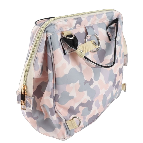 BIMZUC Diaper Backpack High Capacity Mom Multifunction Portable Baby Nappy Changing Bag Lightweight Maternity Travel Shoulder Handbag Multi-Pockets Organizer 13.8x13.8x2.8 Inches / 35x35x7 cm