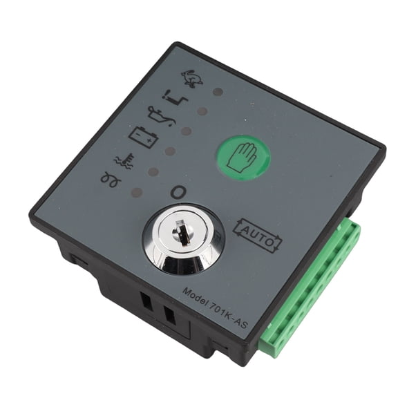 BIMZUC Diesel Generator Set Controller Module Automatic 5 Protection Generator Genset Controller DC 8-35V, Heavy Duty Microcomputer Intelligent Genset Control Accessories (10 inches / 25.4 cm)