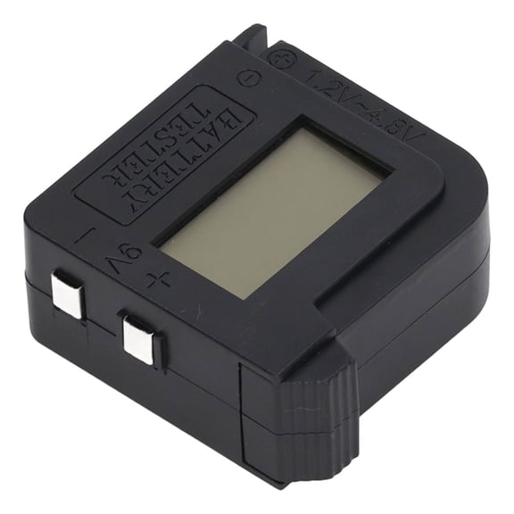 BIMZUC Digital Battery Tester LCD Display Accurate Detection Portable Battery Checker for C AA AAA D N 9V 1.5V 3V Button Cell