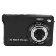 BIMZUC Digital Camera for Teens 50MP 1080P HD 2.8 inch / 7.1 cm TFT Screen 16X Digital Zoom Autofocus Pocket Compact Camera with LED Flash for Travel Photography Black