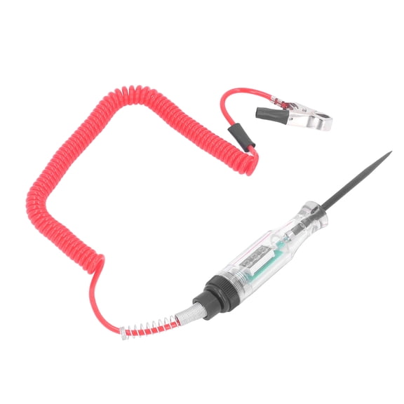 BIMZUC Digital Display Electric Tester Automotive Test Pen LED Circuit Detector Red Wire New Type (11.02 inches / 28 cm)