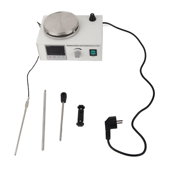 BIMZUC Digital Display Magnetic Stirrer Constant Temperature Heating Hot Plate Mixer for Laboratory, US Plug 110V, 0-2400RPM, 200W