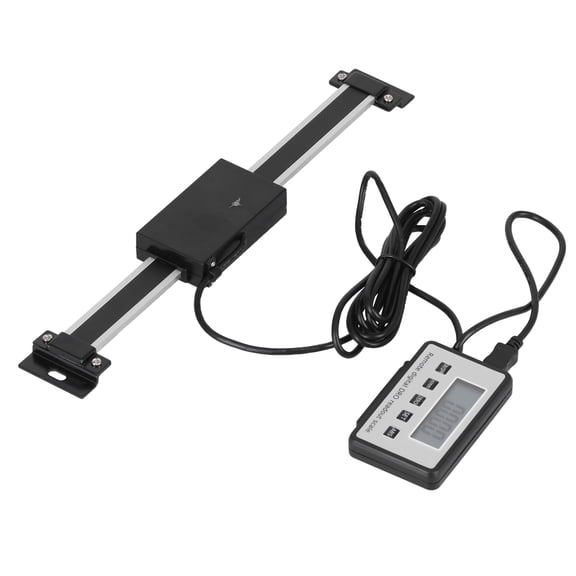 BIMZUC Digital Readout Linear Metric Imperial Scale with LCD Display for Lathe and Milling Machines 0-150mm / 0-5.9 inches High Precision Measurement Sensor Tool for Industrial Applications