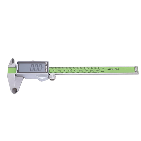 BIMZUC Digital Vernier Caliper Accurate Stainless Steel Electronic Ruler Gauge 150mm / 5.9 inches