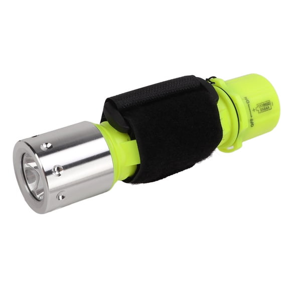 BIMZUC Dive Light LED IPX8 Sturdy Aluminum Alloy Portable Lightweight Wide Application Flashlight