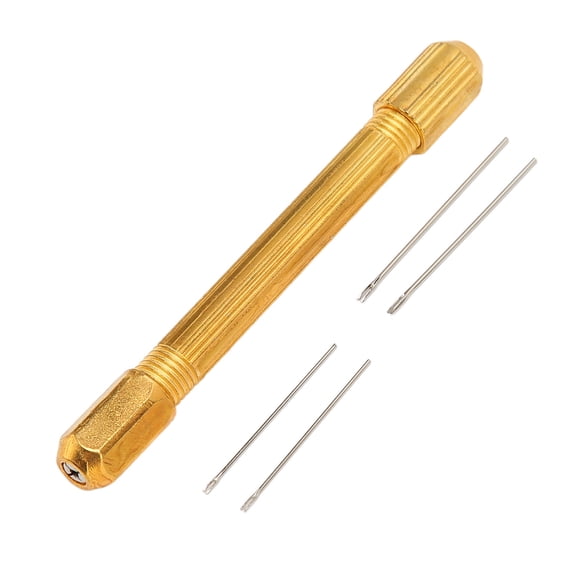 BIMZUC Doll Hair Rooting Tool Kit with Alloy Handle and 4 Pcs Replacement Needles (0.6mm & 0.8mm), DIY Doll Wig Making Accessories for Rerooting and Styling, 5.9 inches / 15 cm Length