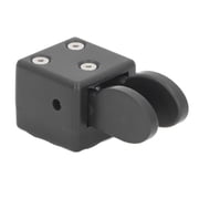 BIMZUC Double Paddle Morse Code Keyer QU-2020 Automatic Telegraph Key with Magnetic Base and Cables for Short Wave Radio Operations 5.91 in / 15 cm