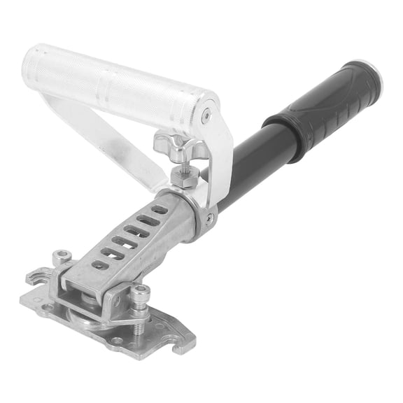 BIMZUC Drywall Flat Box Extension Handle Aluminum Alloy Angle Adjustable Drywall Finishing Box Handle Kit for Construction (15.75 inches / 40 cm)