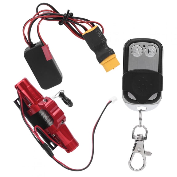 BIMZUC Dual Motor Winch Remote Controller for D90 Axial SCX10 TRX4 TF2 1/10 RC Car XT60 Plug