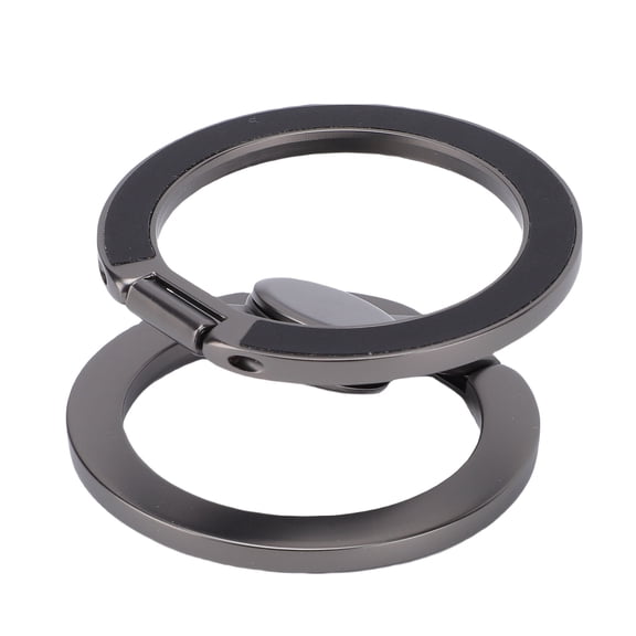 BIMZUC Dual Sided Magnetic Phone Ring Holder Fit for IOS 17 16 Pro Max 15 Plus 14 Pro 13 Mini 12[cite: 1], 360 Degree Rotatable Kickstand, Metal Grip Mount, 3.14 inches / 8 cm Diameter Size