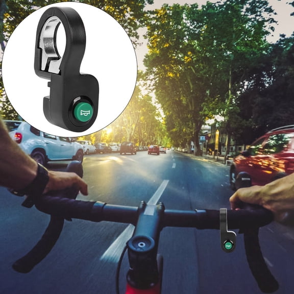 BIMZUC Electric Bicycle Scooter Bike Horn Signal Switch Button Accessories For 22.5mm Handlebars