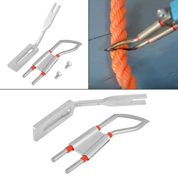 BIMZUC Electric Hand Held Hot Knife Blade with Cutting Foot for Nylon Fabric Rope Cutter