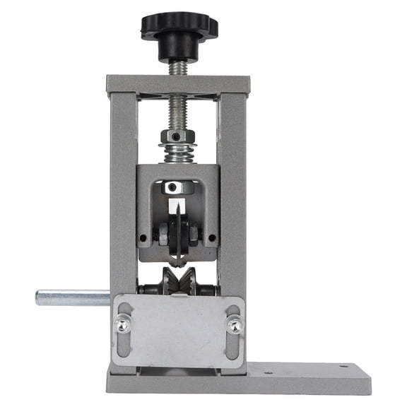 BIMZUC Electric Manual Wire Stripper, Drill Powered Hand Crank Wire Stripping Machine for 0.04-1 Inch (1-25.4 mm) Cables, Aluminum with Extra Blade