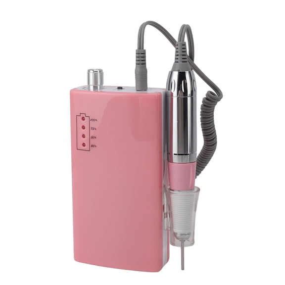 BIMZUC Electric Nail Drill Machine 30000 RPM Portable File Kit with 6 Grinding Heads US Plug