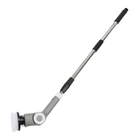 BIMZUC Electric Spin Scrubber - 3 Speeds, IPX7 Waterproof, Cordless Power Scrubber with 7 Brush Heads for Bathroom & Kitchen