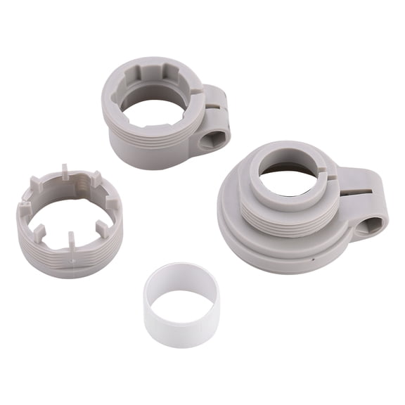 BIMZUC Electric Thermal Actuator for Water Valve Floor Heating System Room Temp Control, M30 x 1.5mm / 1.18 x 0.06 inches White ABS