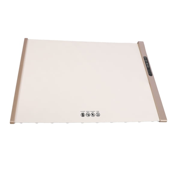 BIMZUC Electric Warming Tray Multifunctional Integrated Foldable Food Warming Mat Adjustable Temperature Silicone Heating Plate US Plug 100-120V Home Kitchen Tool Black