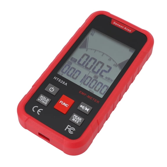 BIMZUC Electromagnetic Fields Meter 3 in 1 Multifunctional Digital Radiation Detector for RF and Magnetic Fields