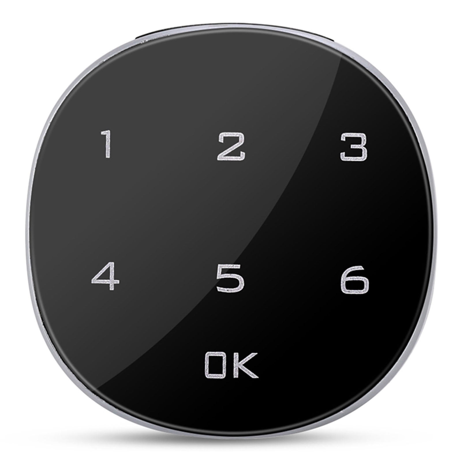 BIMZUC Electronic Cabinet Lock Zinc Alloy Enhanced Safety Flexible Setting Digital Password Keyless Lock for Wardrobe Drawer 0.79 inches / 20 mm