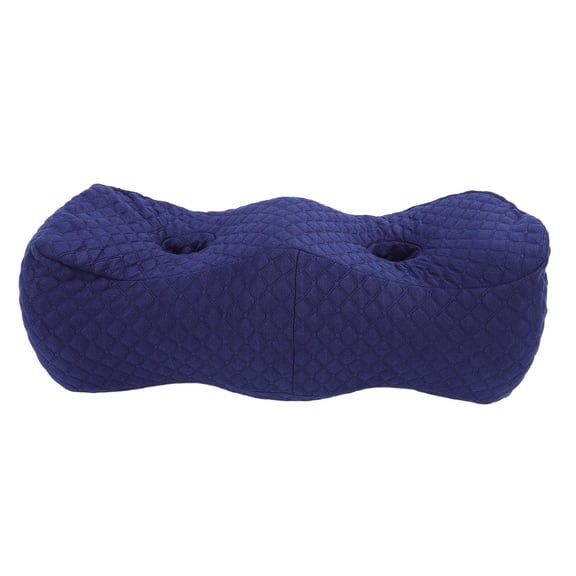 BIMZUC Ergonomic DualGroove Memory Foam Leg Pillow 2 Adjustable Heights, Knee & Ankle Support for Home, Office & Sleep