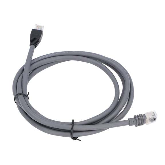 BIMZUC Ethernet Cable Extension Portable Crystal Head High Speed Water Resistant Cord for Mini Rectangular Satellite Antenna Setup, 5m / 16.4ft Length, Premium Black Finish