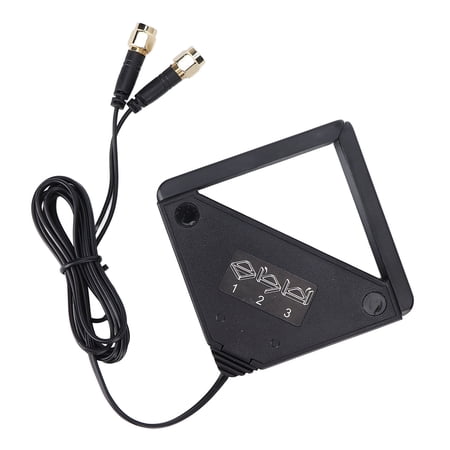 BIMZUC External Antenna 2.4g/5Ghz Dual Frequency Band RPSMA Connector High Gain Foldable Adjust Angle Magnetic Antenna