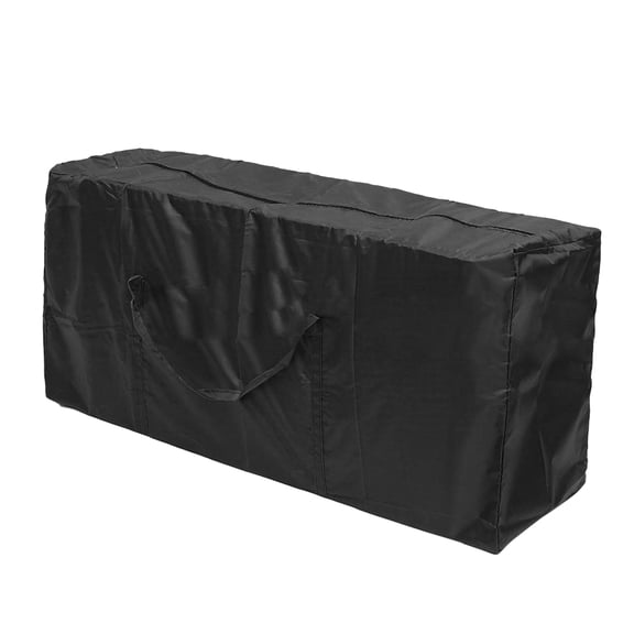 BIMZUC Extra Large Christmas Tree Storage Bag Durable Heavy Duty 210D Oxford Cloth Protective Box with Zipper & Carry Handle for Artificial Trees Cushions Mattresses Waterproof Dustproof Black