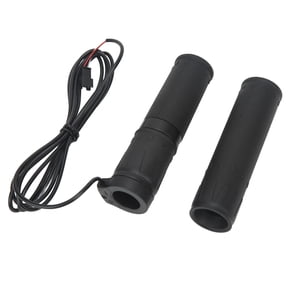 BIMZUC FT-158X Electric Bike Throttle Handle Split Half Section Rotating Speed Control Handle Grip with SM Connector for Mountain and Commuter Bicycles, Black, 5.9 inches / 15 cm
