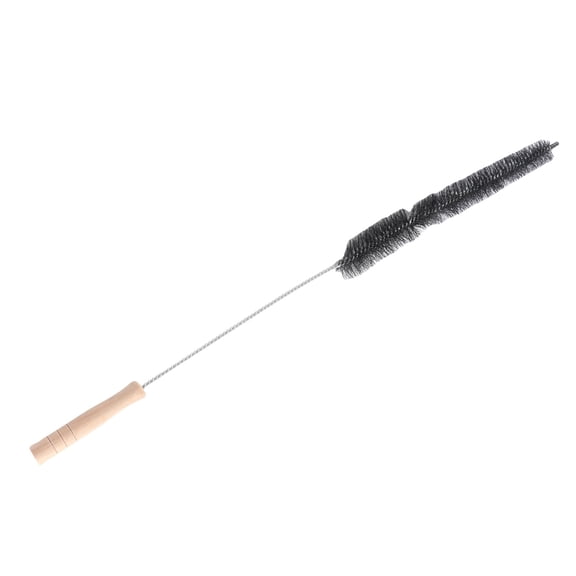 BIMZUC Flexible Bendable Dryer Vent Brush for Washing Machine and Refrigerator Pipe Cleaning Tool, Black