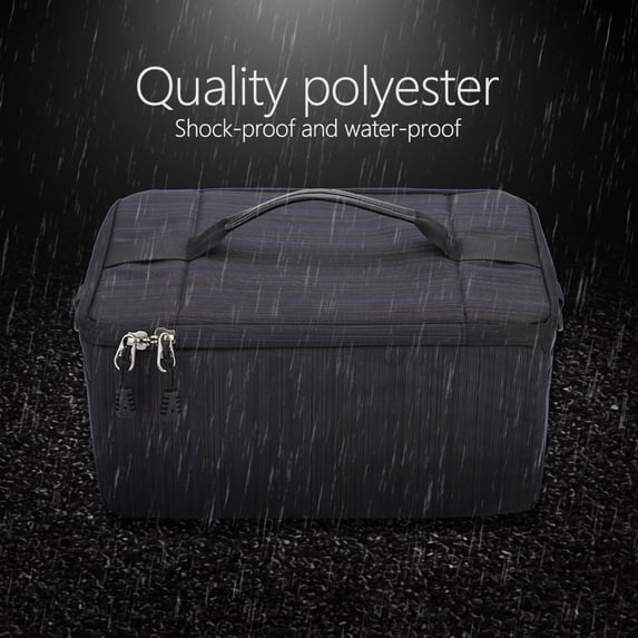 BIMZUC Foldable Protective Insert Partition Handle Camera Lens Bag Case ...