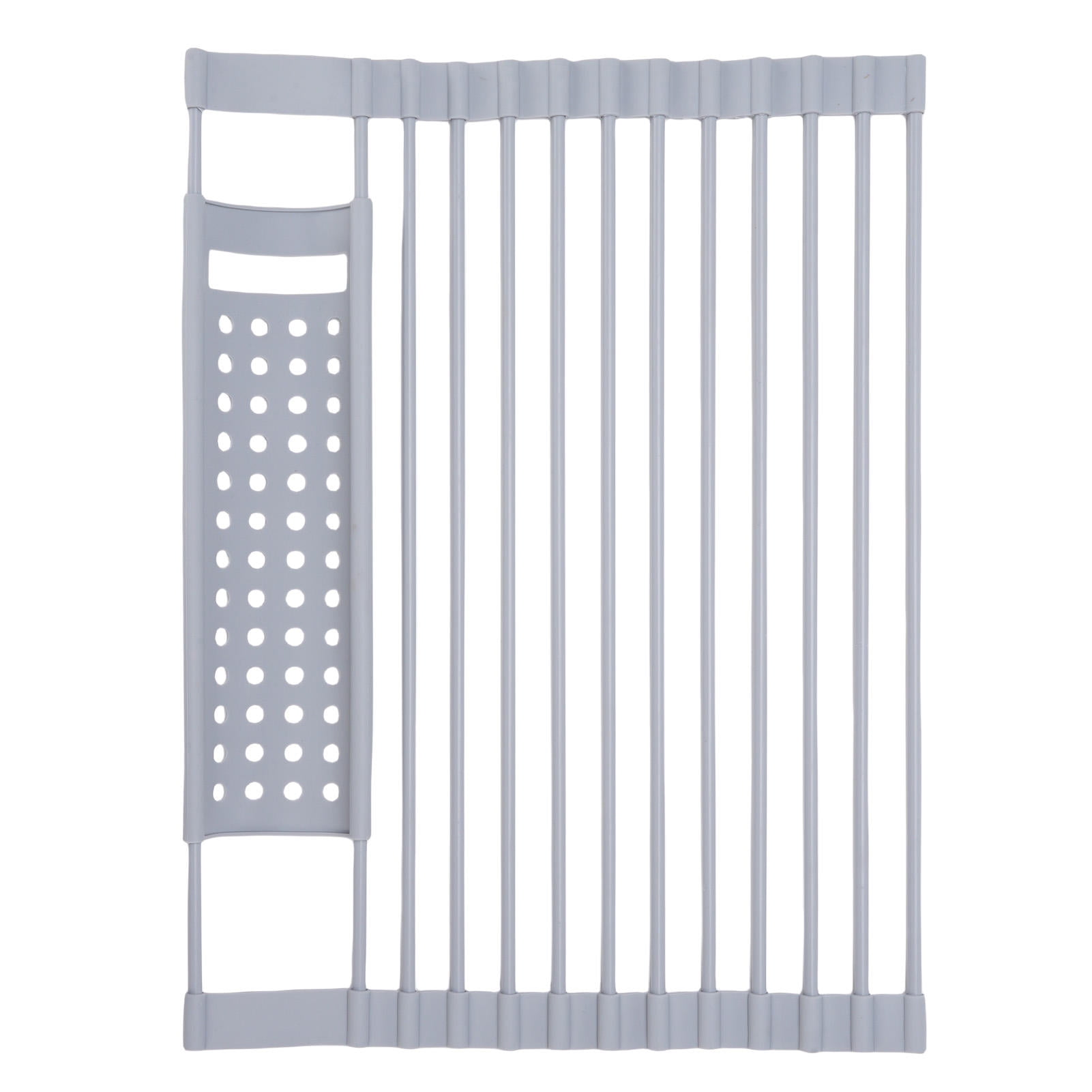BIMZUC Foldable Silicone & Stainless Steel Dish Drying Rack – Space ...